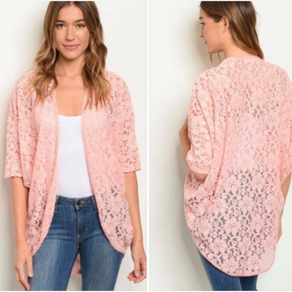 Beautiful Peach Cardigan